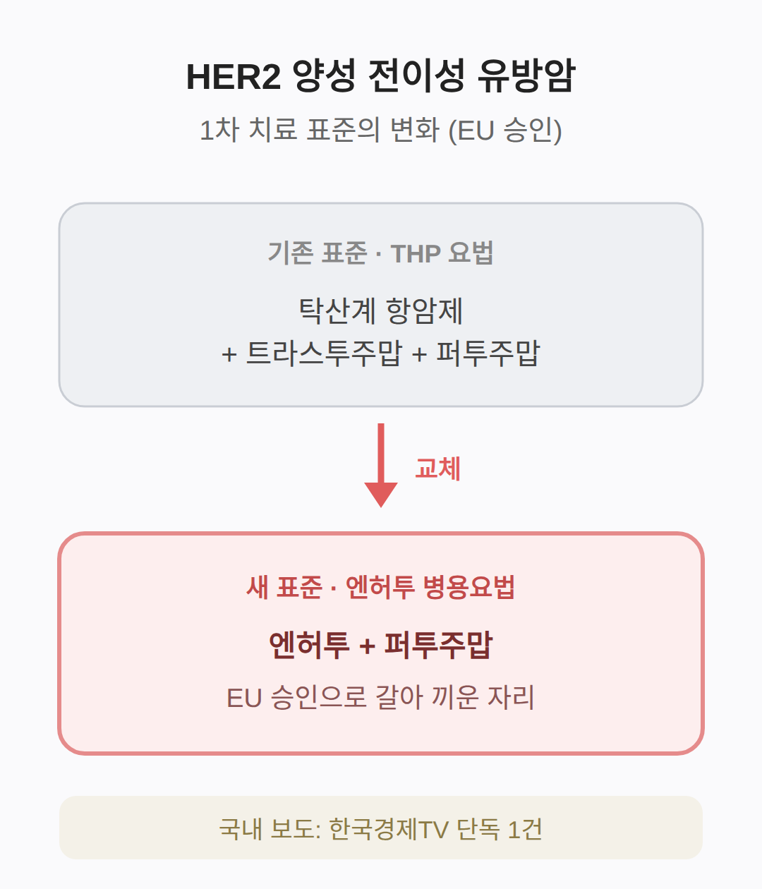 엔허투 유방암 1차 치료, EU 승인으로 표준이 바뀌었다